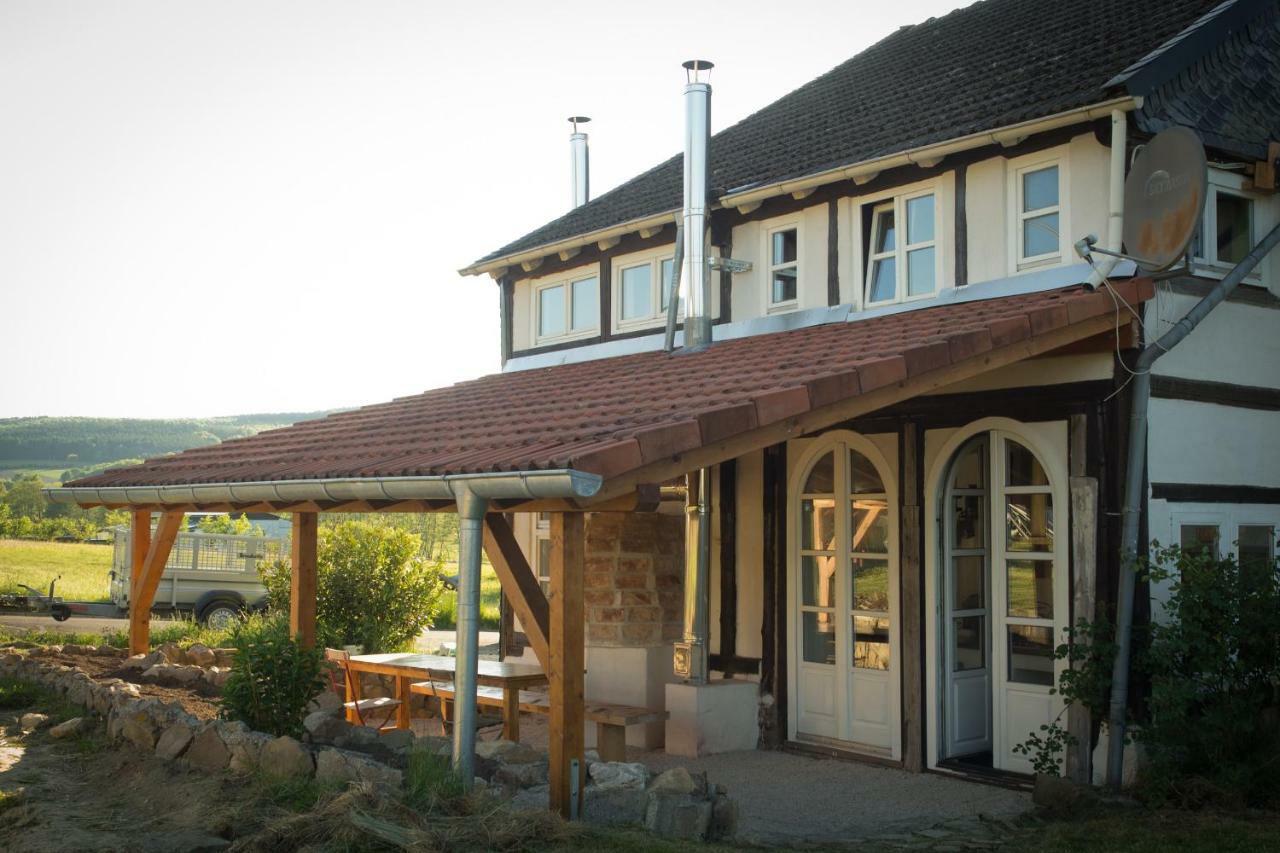 4 Sterne Ferienhaus Ambiente Hager Villa Allenbach Dış mekan fotoğraf